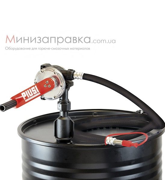 Ручной насос для топлива PIUSI Hand pump oil/diesel с напорным рукавом