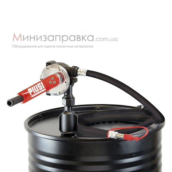 Ручной насос для топлива PIUSI Hand pump oil/diesel с напорным рукавом